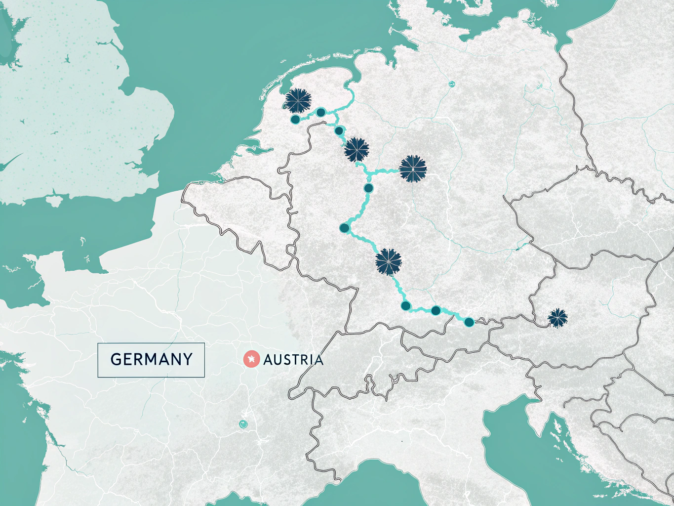 Mautstraßen Übersichtskarte